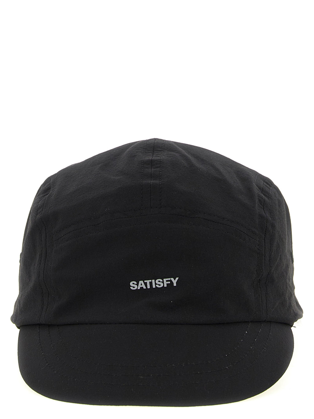 Satisfy Black Polyamide Baseball Cap