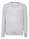 Brunello Cucinelli v-neck long-sleeved jumper