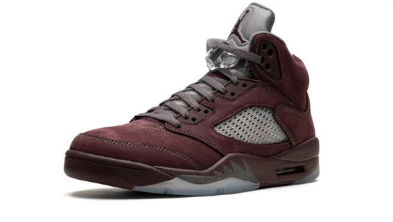 Air Jordan 5 'Burgundy' 2023 Sneakers