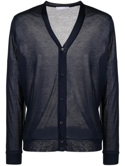 Private Stock The Nero semi-sheer cardigan