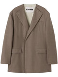 Jil Sander single-breasted wool blazer