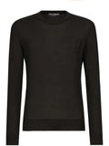 Dolce & Gabbana logo embroidered jumper