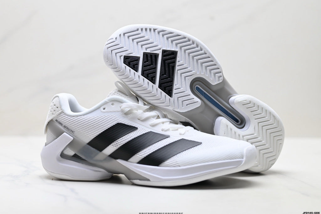 Adidas K81801650 Unisex Running Shoes | Versatile Daily Trainer - 2 Colorways incl. White/Black & Beige/Red