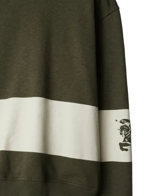 Burberry EKD stripe cotton jumper