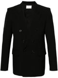 Saint Laurent double-breasted jacket in wool gabardine