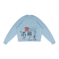 BLUE BOOZE CROOZE KNIT CREWNECK