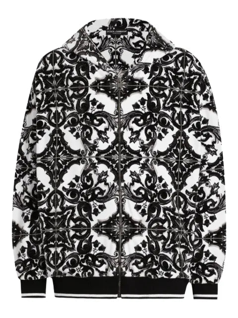 Dolce & Gabbana Majolica-print hoodie