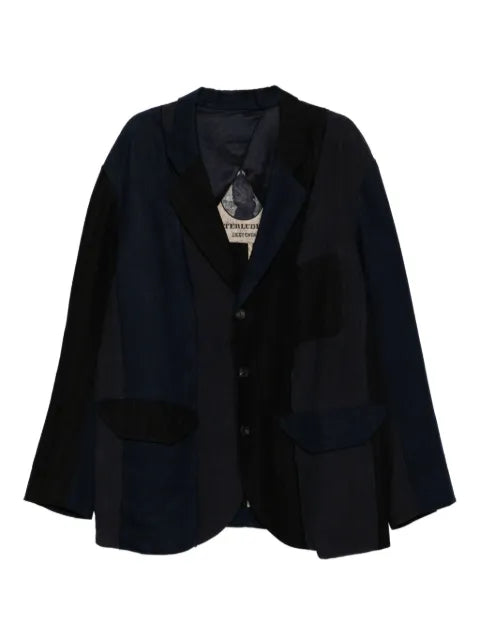 Ziggy Chen patchwork blazer