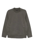 Emporio Armani zip-pocket sweatshirt