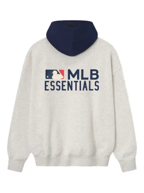 FEAR OF GOD ESSENTIALS x MLB logo hoodie