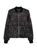 Moncler x Rick Owens quilted bomber jacket