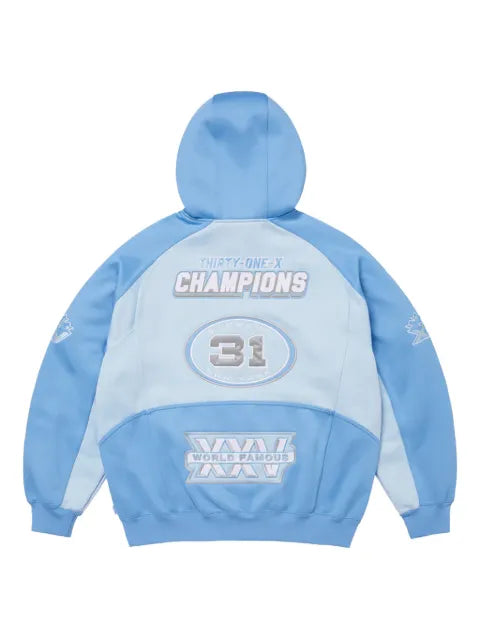 Supreme Football zip-fastening hoodie