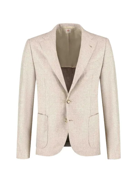 Luigi Borrelli check-print blazer