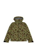 Fortela zip fastening hooded jacket