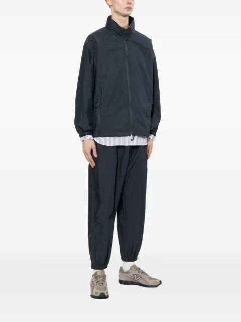 Comme des Garçons Homme packable-hood zip-up jacket