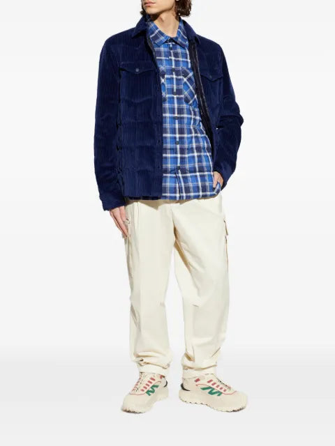 Moncler Grenoble Gelt corduroy down shirt jacket