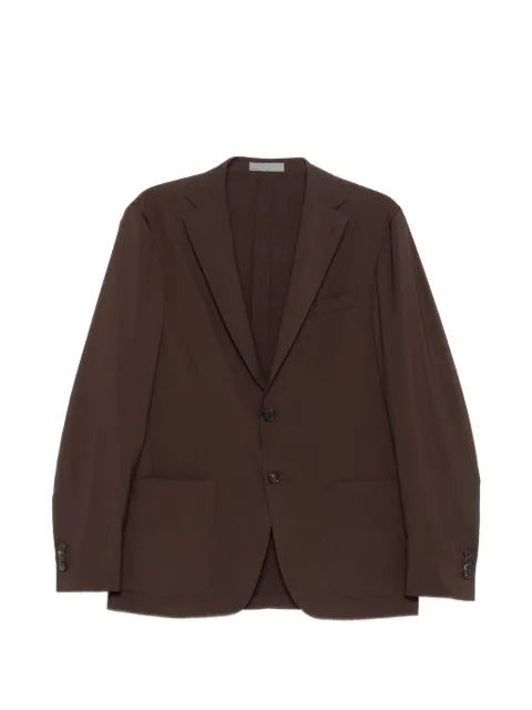 Corneliani notched-lapel blazer