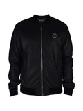 Philipp Plein logo-plaque bomber jacket