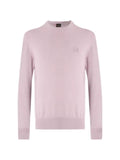 BOSS logo patch crew-neck sweater
