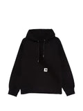 sacai x Carhartt WIP logo-patch jersey hoodie