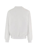 Casablanca white Diamond logo embroidered sweatshirt