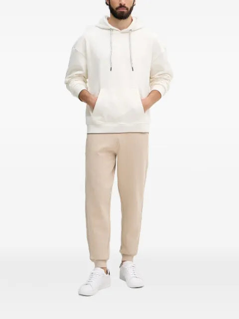 GUESS USA logo-embroidered drawstring hoodie