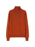 RETORI zip-up cashmere sweater