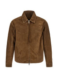 Giorgio Brato suede shirt-collar jacket