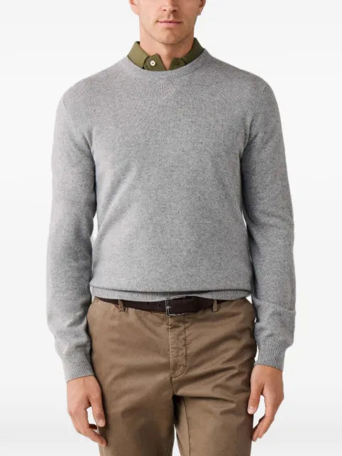 Hackett London elbow-patch knit