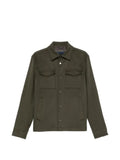 Herno button-up chest-pocket jacket
