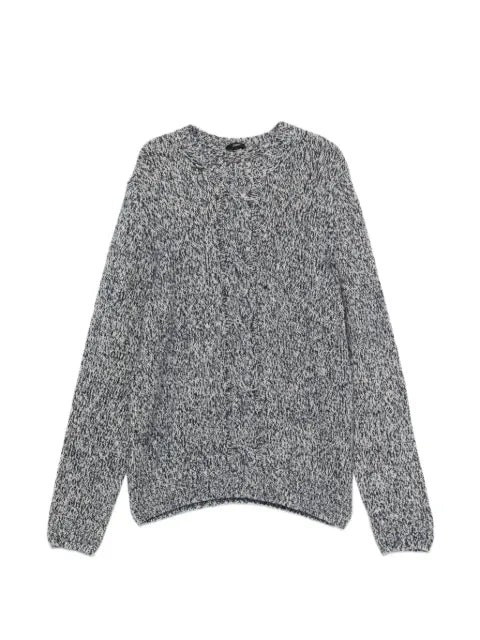 Herno cable-knit button-detail sweater