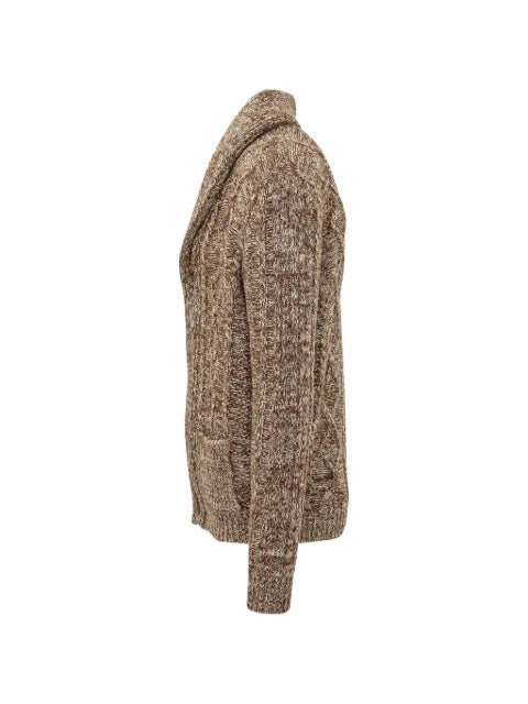 RAKKI shawl-collar cardigan