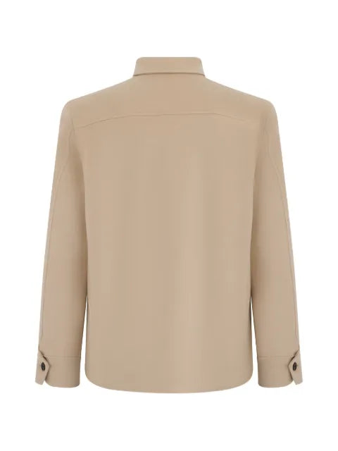 slowear x Paltò button-fastening patch-pocket jacket