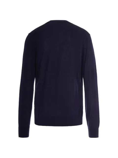 Ballantyne button-fastening wool cardigan