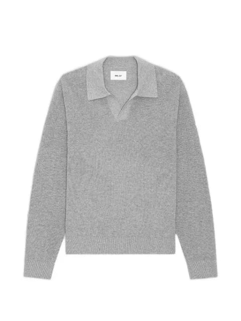 NN07 Hope polo-collar sweater