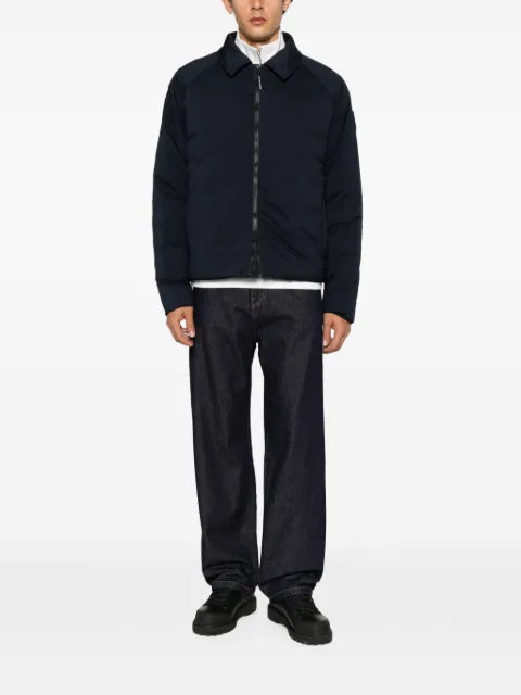 Canada Goose logo-patch raglan-sleeve jacket