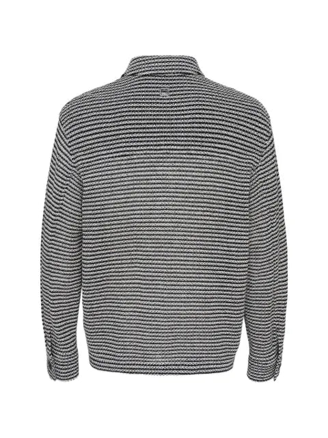 Wooyoungmi textured-knit shirt jacket