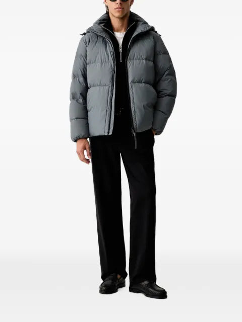 Marc O'Polo ribbed-knit half-zip sweater