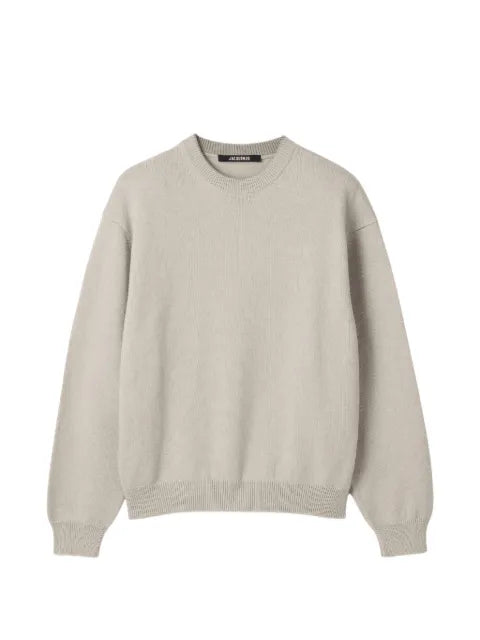 Jacquemus crew-neck long-sleeve sweater