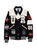United Rivers White River varsity bomber jacket