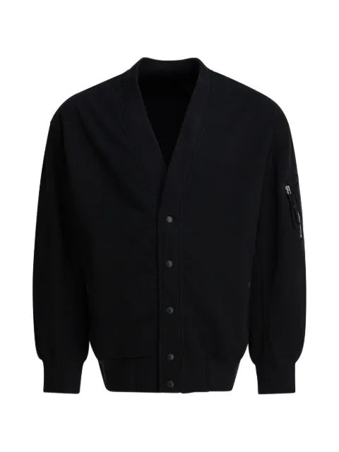 Comme des Garçons Homme Plus zip-pocket press-stud cardigan