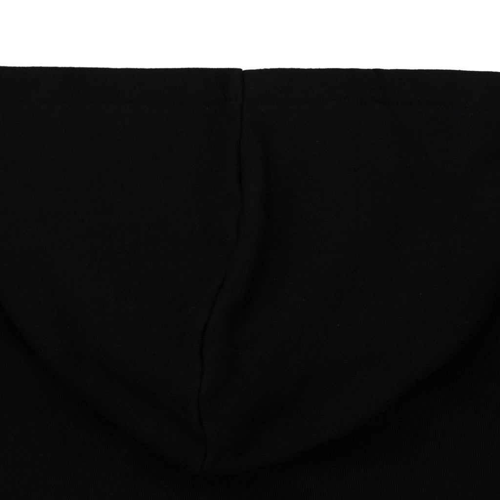Black CNY Stacked Dragon Logo Hoodie