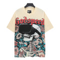 Godspeed Skull & Floral Graphic T-Shirt