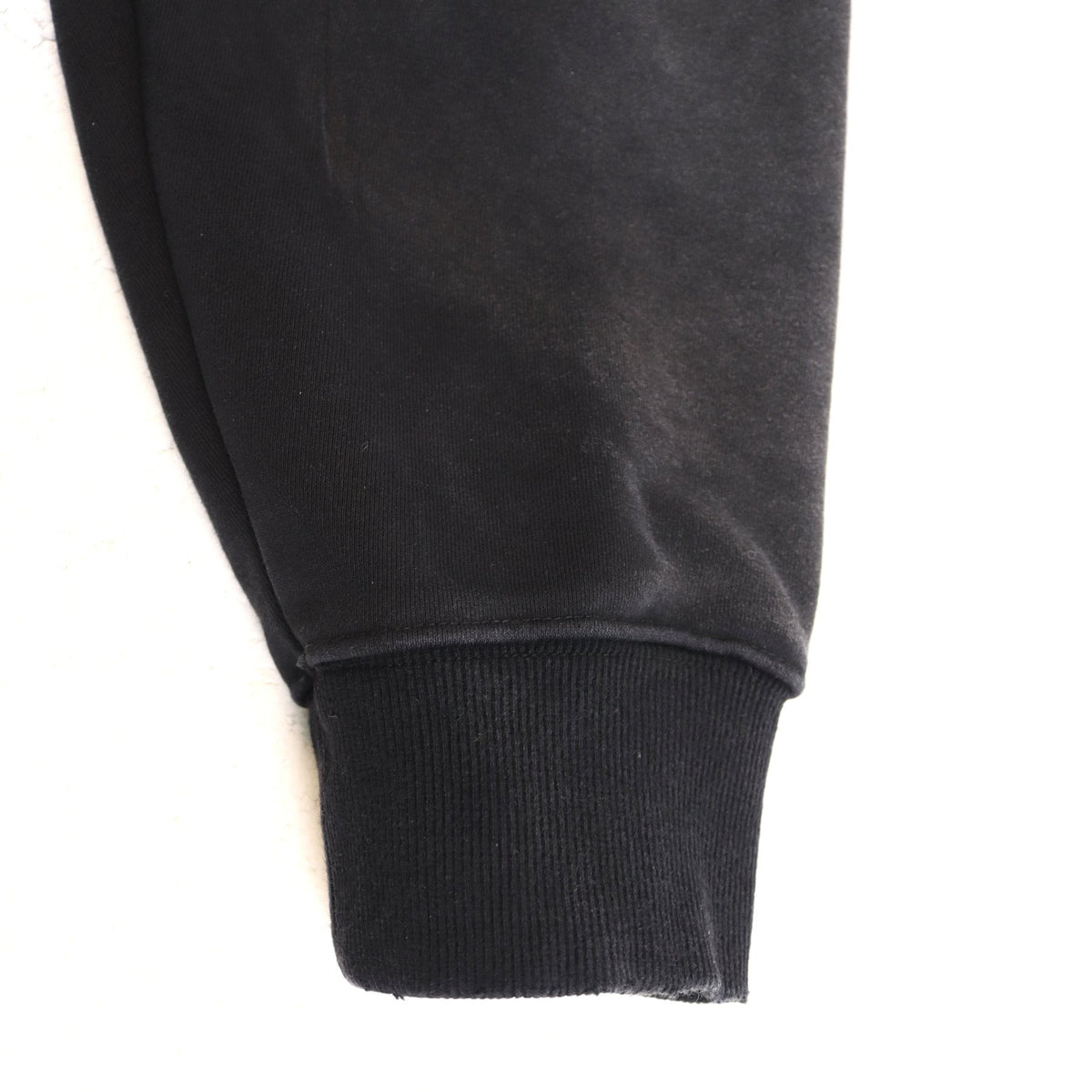 Valley Dreams Washed Black Collegiate Crest Zip Hoodie