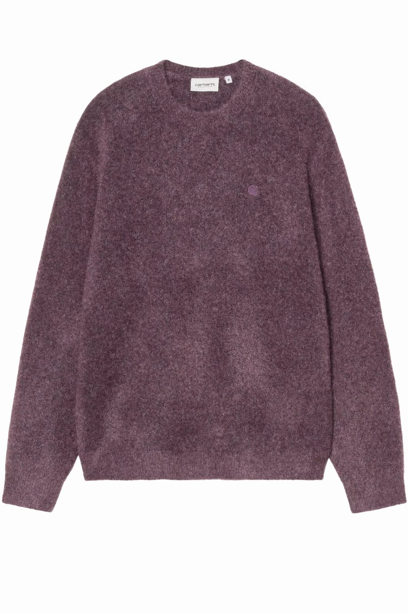 CARHARTT WIP CURTIS SWEATER TANGLED Shady Purple