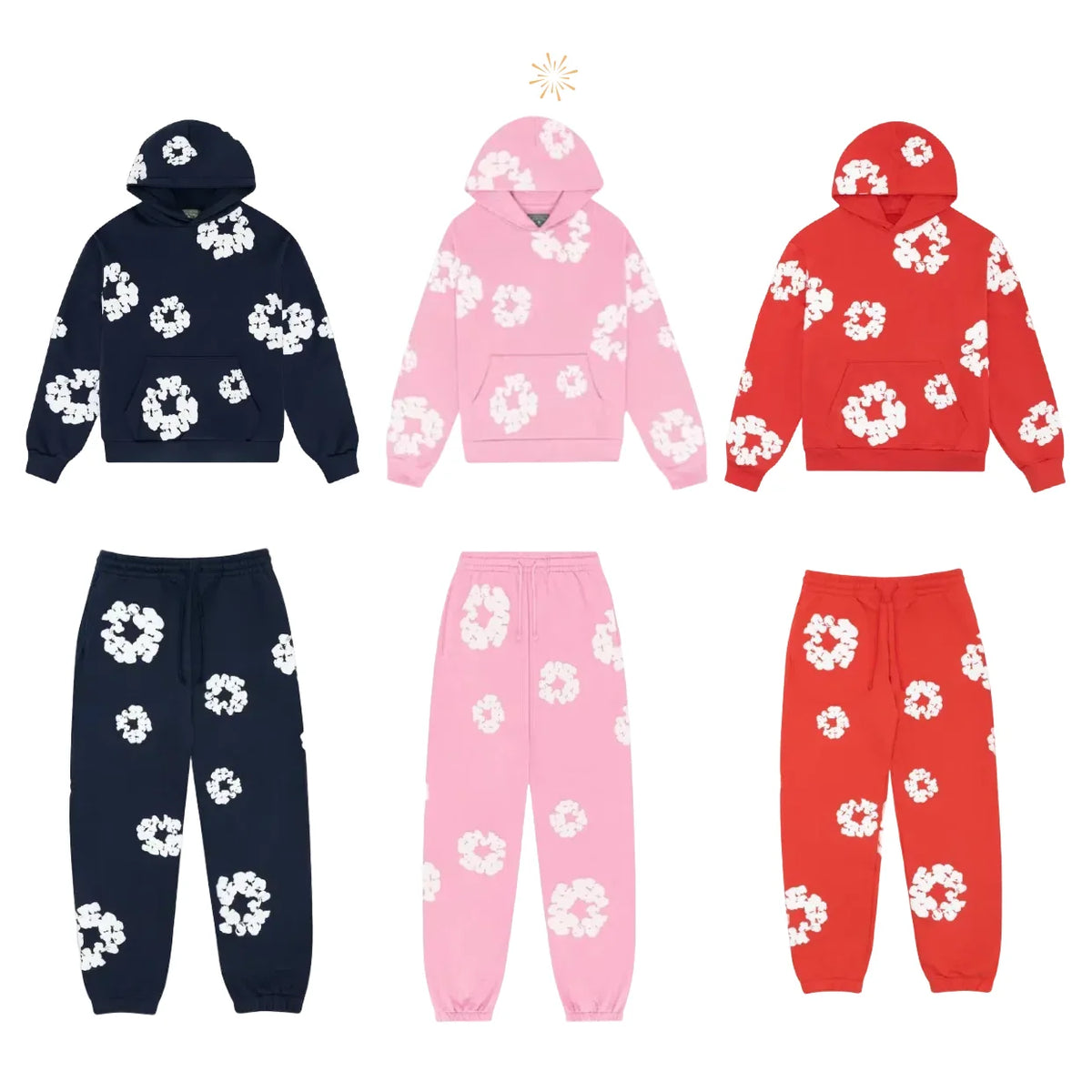 Denim Tears the Cotton Wreath Tracksuit