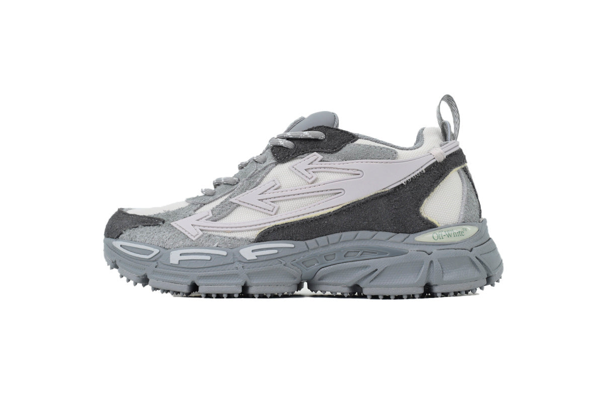 OFF WHITE Be Right Back Grey Melange Light Grey OMIA295F25LEA0010805