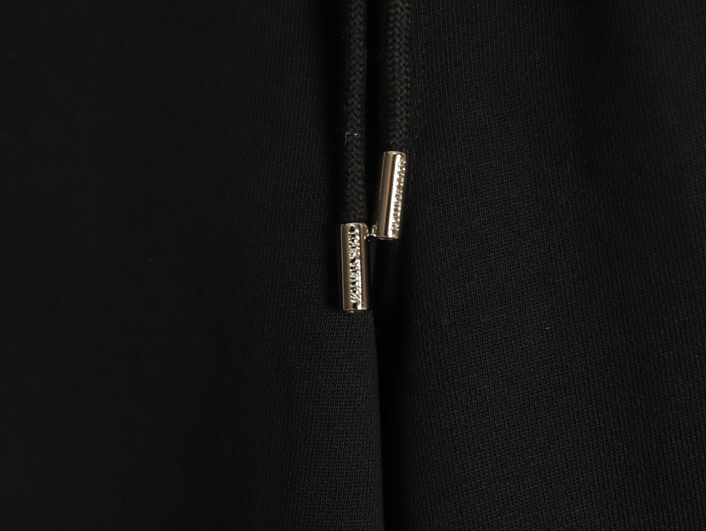 Louis Vuitton Sketch-Style Monogram Drawstring Trousers - Black